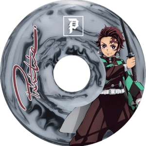 PRIMITIVE X DEMON SLAYER BLACK/GREY SKATEBOARD WHEELS - 54MM